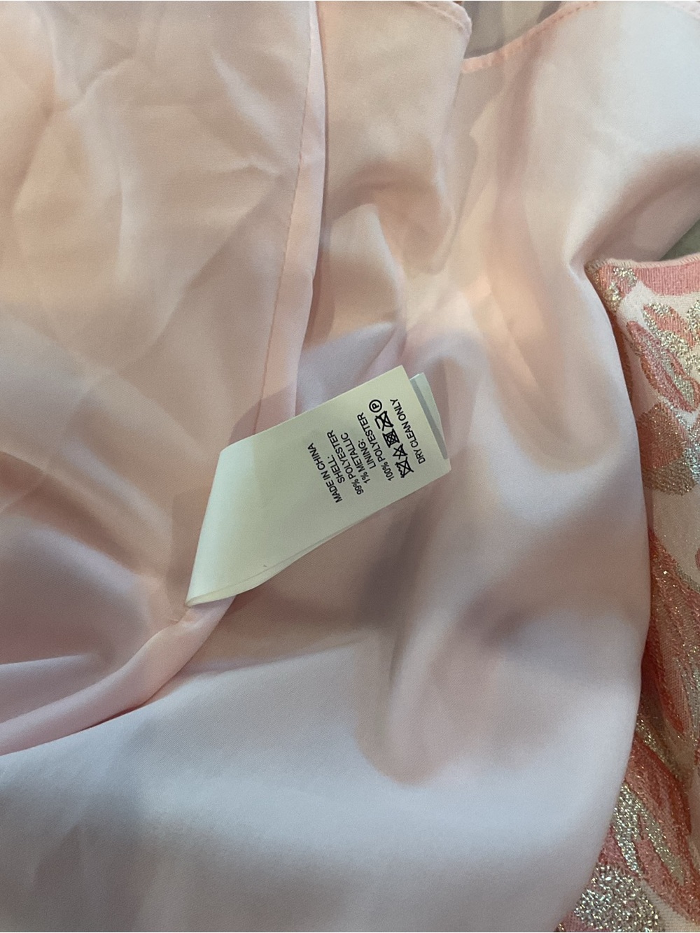 kate spade Pink Metallic Floral Pleated Midi Skirt - Picture 10 of 10